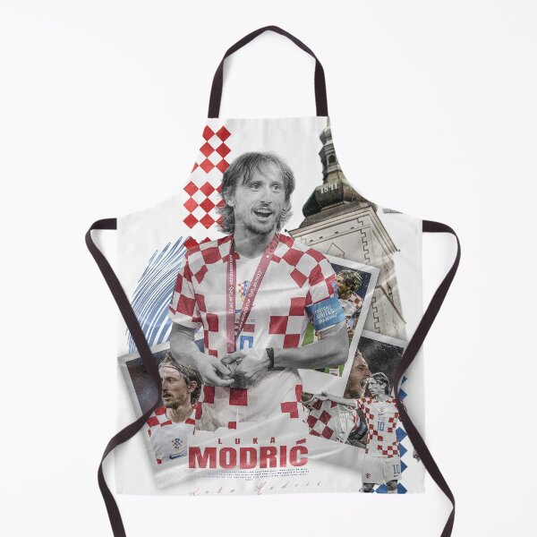 Item preview, Luka Modrić Croatia National Team "Maestro" Sports Poster designed and sold by Shopunte.