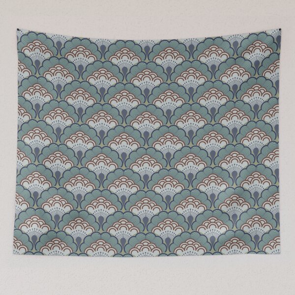 Item preview, Japandi floral pattern _ Zen designed and sold by Ama Zuan-Zumi.