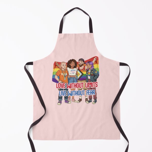 Item preview, Love without limits Live without fear Happy Pride Month Celebration 2026 rainbow LGBTQIA designed and sold by Smuchie.