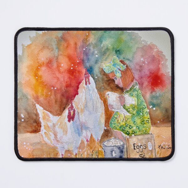 Item preview, A Watercolor Farm Scene designed and sold by Whispering Grace Studio.