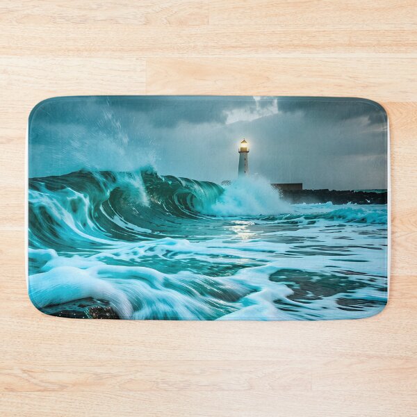 Item preview, The Guardian in the Wrath of the Sea: An Echo from Stormy Depths designed and sold by VoidVeilStudio.