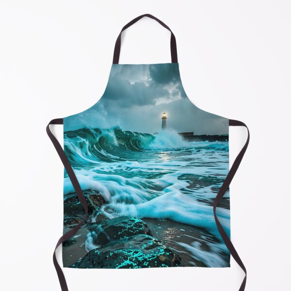 Item preview, The Guardian in the Wrath of the Sea: An Echo from Stormy Depths designed and sold by VoidVeilStudio.