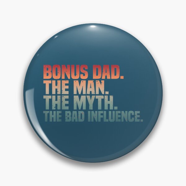 Item preview, Best Stepdad Man Myth Bad Influence Gag Bonus Dad Father Day designed and sold by MichelLoveHaris.