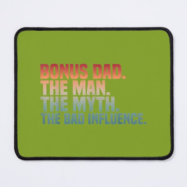 Item preview, Best Stepdad Man Myth Bad Influence Gag Bonus Dad Father Day designed and sold by MichelLoveHaris.