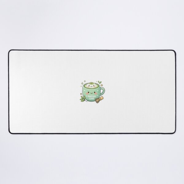 Item preview, Cute Kawaii Matcha Latte Sticker - "Matcha Love" Green Tea Mug Art designed and sold by Saeed  Ahmad.