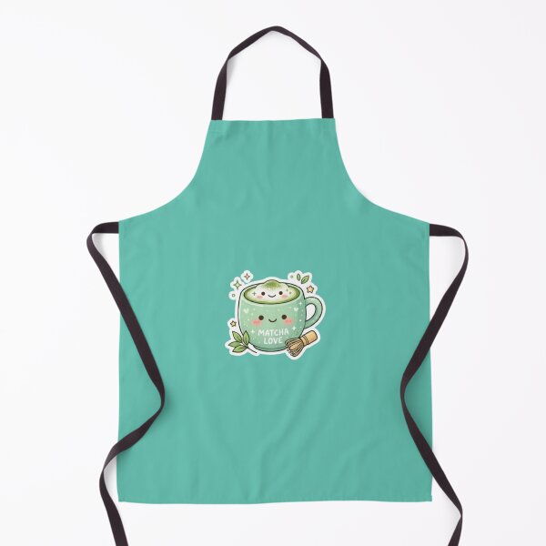 Item preview, Cute Kawaii Matcha Latte Sticker - "Matcha Love" Green Tea Mug Art designed and sold by Saeed  Ahmad.