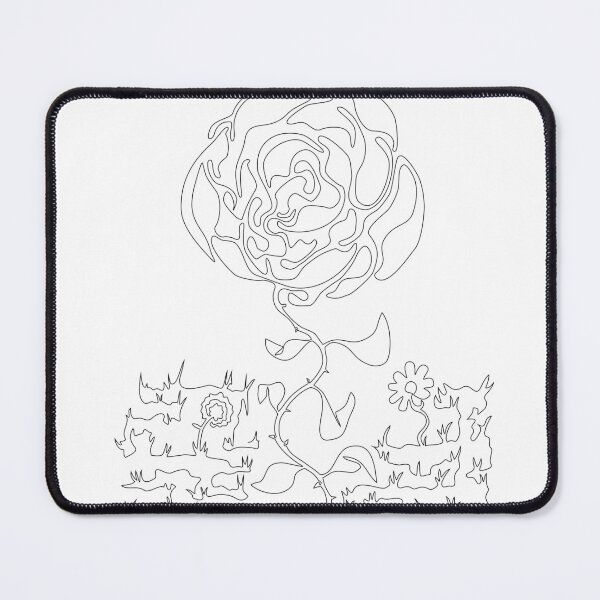 Item preview, Blooming Rose One Line – Single Black and White Line Drawing – Minimalist Floral Art designed and sold by Keltoi-art.