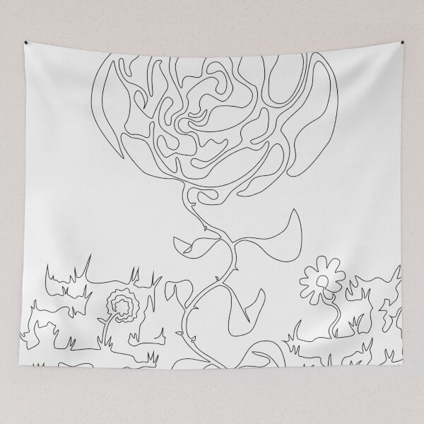 Item preview, Blooming Rose One Line – Single Black and White Line Drawing – Minimalist Floral Art designed and sold by Keltoi-art.