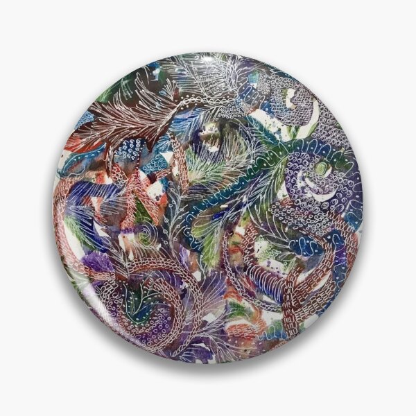 Item preview, Intricate Garden Abstract Design designed and sold by Kimmieannst66.