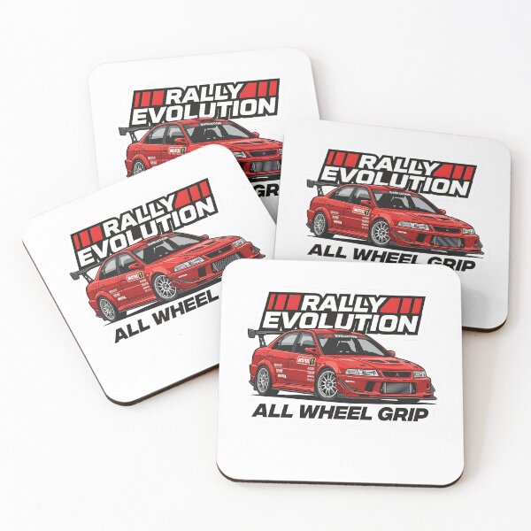Item preview, Aggressive Rally Evolution All Wheel Grip JDM Sedan designed and sold by EKHOAISTORE.