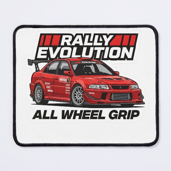 Item preview, Aggressive Rally Evolution All Wheel Grip JDM Sedan designed and sold by EKHOAISTORE.