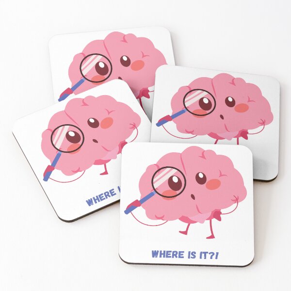 Item preview, Cute Brain Detective  designed and sold by Hey Golden Fly.