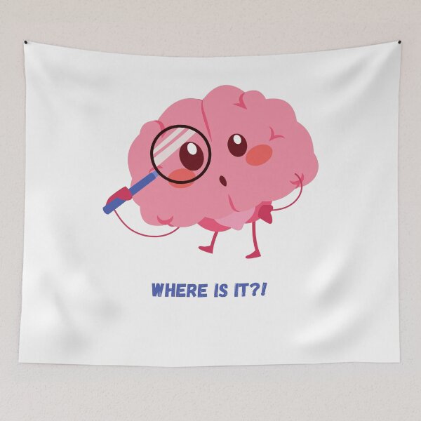 Item preview, Cute Brain Detective  designed and sold by Golden Fly.