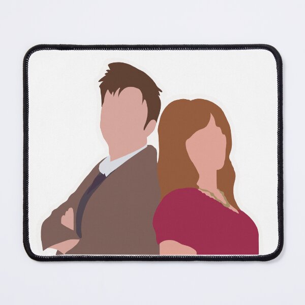 Item preview, The doctor and Donna designed and sold by Inkbot3000.