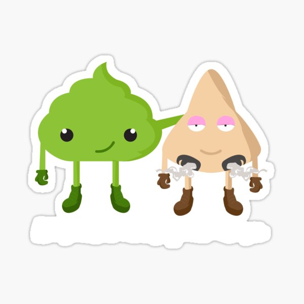 Wasabi rocks your nose japanese anime kawaii Sticker