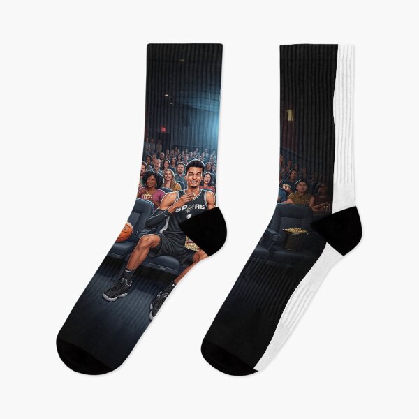 Item preview, Jalen Brunson And Wemby Enjoying A Movie designed and sold by Home Decor Art.