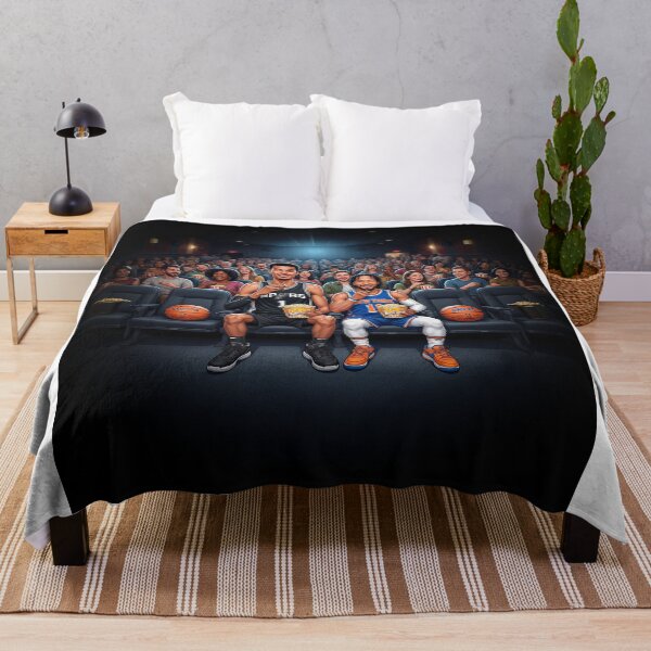 Item preview, Jalen Brunson And Wemby Enjoying A Movie designed and sold by Home Decor Art.