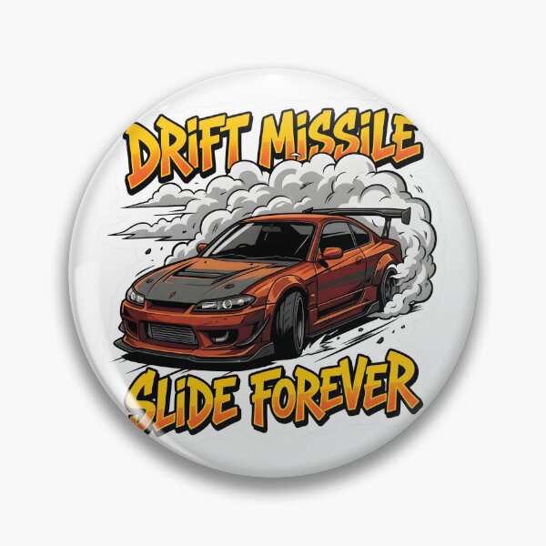 Item preview, Drift Missile Slide Forever JDM Tuner Car Art designed and sold by EKHOAISTORE.