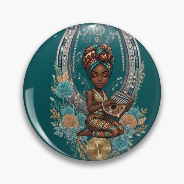 Item preview, Melody in Motion – Kalimba Melodies Afrocentric Art designed and sold by digitalbob60.