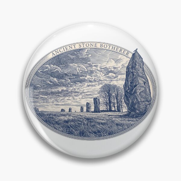 Item preview, Avebury stones designed and sold by StoneBothering.