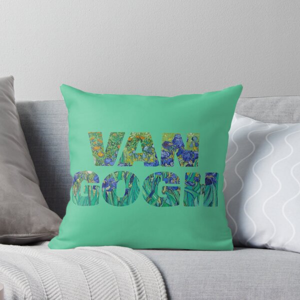 Item preview, Van Gogh – Irises Typography Art for Van Gogh Lovers designed and sold by EmeraldeaArt.
