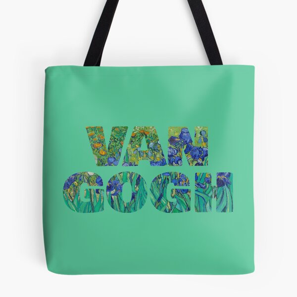 Item preview, Van Gogh – Irises Typography Art for Van Gogh Lovers designed and sold by EmeraldeaArt.