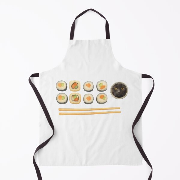 Item preview, Cat Soy — Funny Sushi Cat Design designed and sold by Melo&Mia.