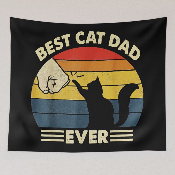 Item preview, Best Cat Dad Ever Cat Lover Father Pet Owner designed and sold by LysiTHWIP.