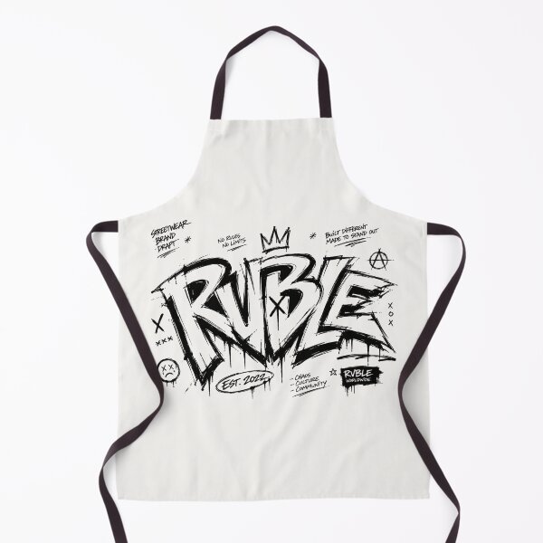 Item preview, RVBLE Graffiti Streetwear Logo | Punk Typography Sketch Design designed and sold by J&J's Creation.