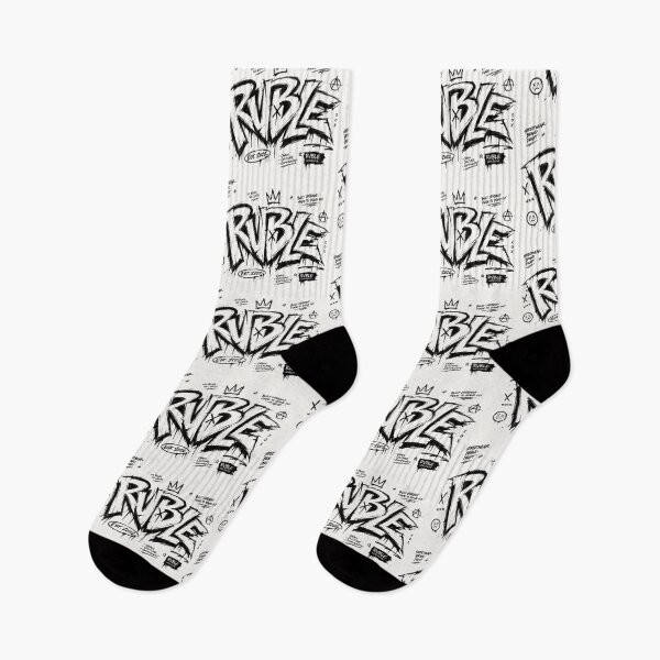 Item preview, RVBLE Graffiti Streetwear Logo | Punk Typography Sketch Design designed and sold by J&J's Creation.