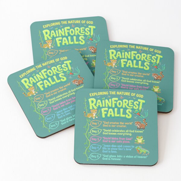 Item preview, Rainforest Falls Exploring The Nature of God Kids VBS 2026 designed and sold by IrinaSolomon.