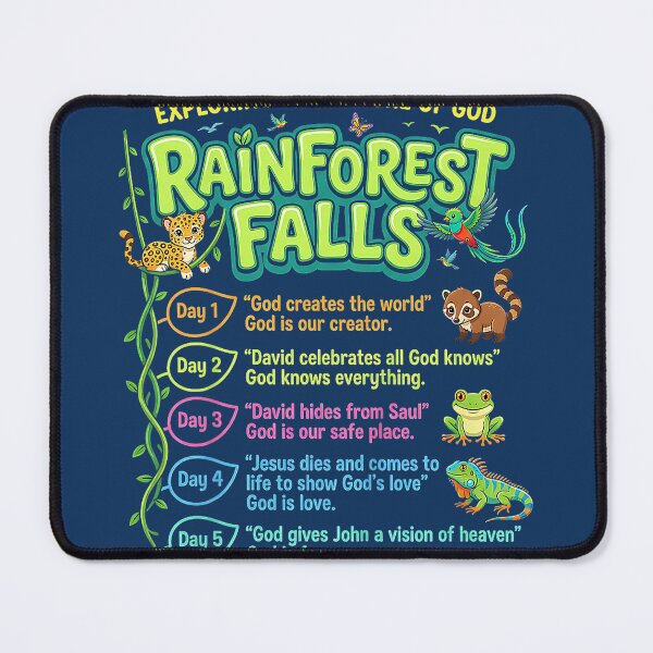 Item preview, Rainforest Falls Exploring The Nature of God Kids VBS 2026 designed and sold by IrinaSolomon.