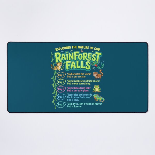 Item preview, Rainforest Falls Exploring The Nature of God Kids VBS 2026 designed and sold by IrinaSolomon.