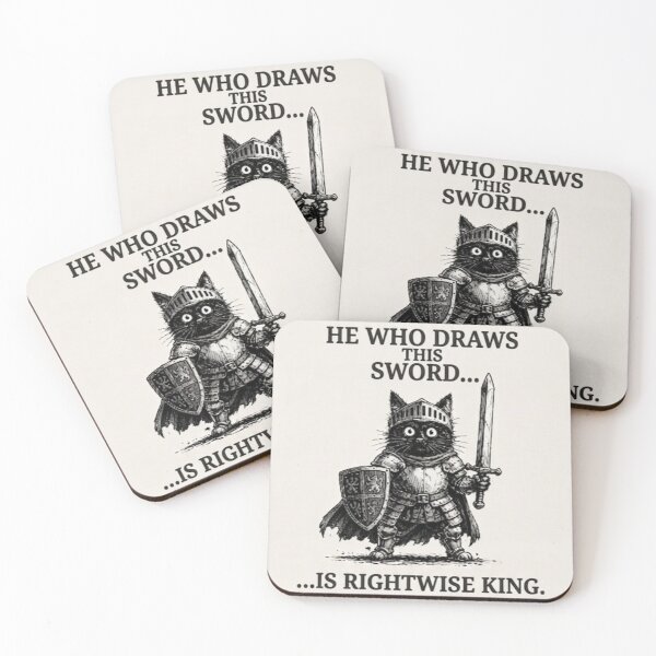 Item preview, Armored guardian cat designed and sold by Pepper & Co..