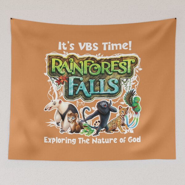 Item preview, Rainforest Falls Exploring The Nature of God VBS 2026  designed and sold by JulianBrant.