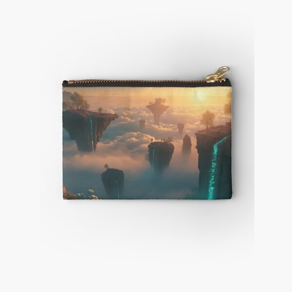 Item preview, Floating Celestial Isles Fantasy Alien Landscape designed and sold by Luminous Wilds.