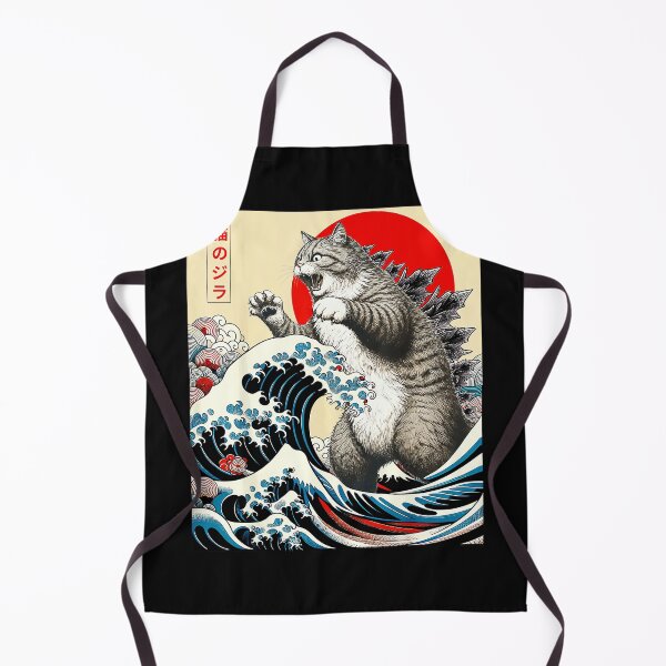 Item preview, Neko No Jira Cat Zilla Kaiju Monster Feline designed and sold by LysiTHWIP.
