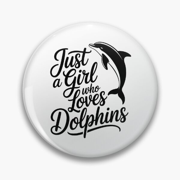 Item preview, Just a Girl Who Loves Dolphins designed and sold by jkrphoto.