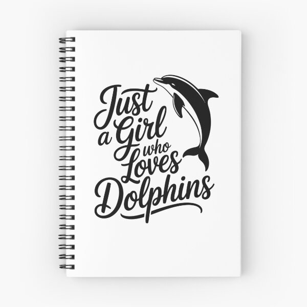 Item preview, Just a Girl Who Loves Dolphins designed and sold by jkrphoto.
