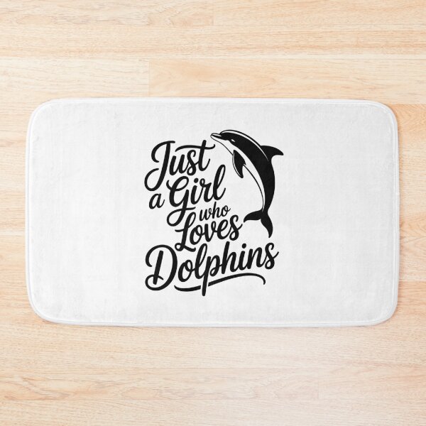 Item preview, Just a Girl Who Loves Dolphins designed and sold by jkrphoto.