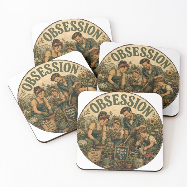 Item preview, obsession garden – sticker and shirt designed and sold by DEMONIZATOR.