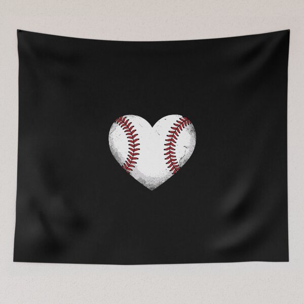 Item preview, Baseball Heart Love Baseball Fan Player Mom Dad Coach designed and sold by PopStars1993.