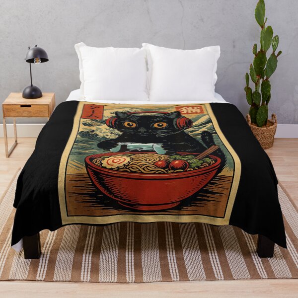 Item preview, Cat Game Gamer Ramen Noodles Japanese Food designed and sold by LysiTHWIP.