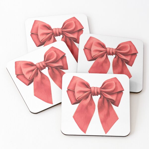Item preview, Dusty Rose Coquette Bow Ribbon designed and sold by CraftDesignAlchemy.
