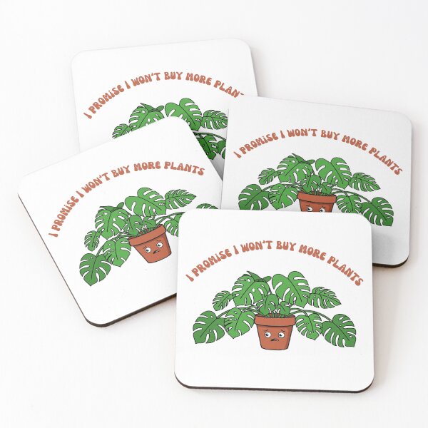 Item preview, I Promise I Won't Buy More Plants Funny  designed and sold by Snowy Studio Designs.