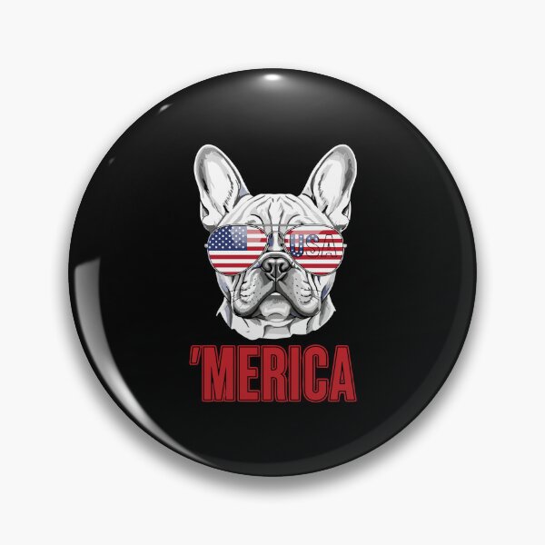 Item preview, 'Merica French Bulldog Patriot USA Dog Lover designed and sold by PopStars1993.