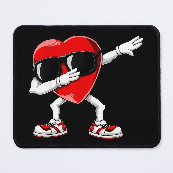 Item preview, Dabbing Heart Funny Love Meme designed and sold by LysiTHWIP.