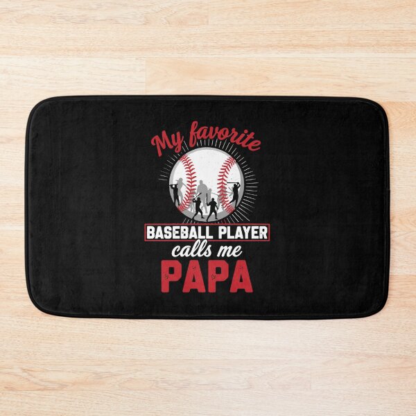 Artikelvorschau, Mein Lieblingsbaseballspieler nennt mich Papa. Großvater. Großelternteil, Baseballfan. entworfen und verkauft von PopStars1993.