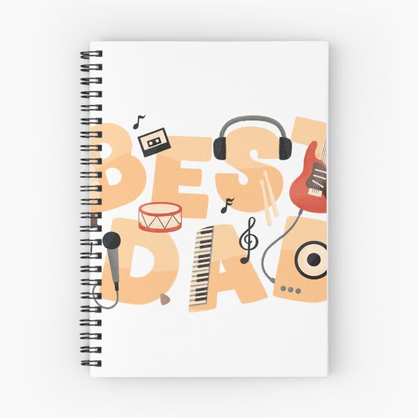 Item preview, Music Lover Best Dad Happy Fathers Day designed and sold by _ZENTAY_.