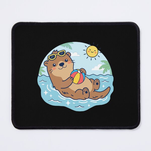 Item preview, Otter Summer Vibes designed and sold by Senthamizh.